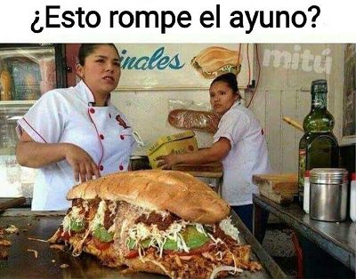 Esto rompe el ayuno