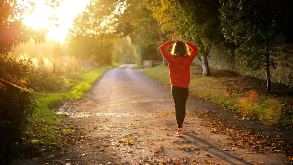 Caminar para despejar la mente
