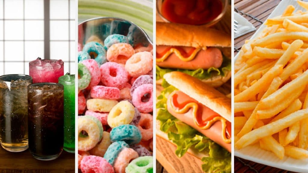 Alimentos perjudiciales para la salud