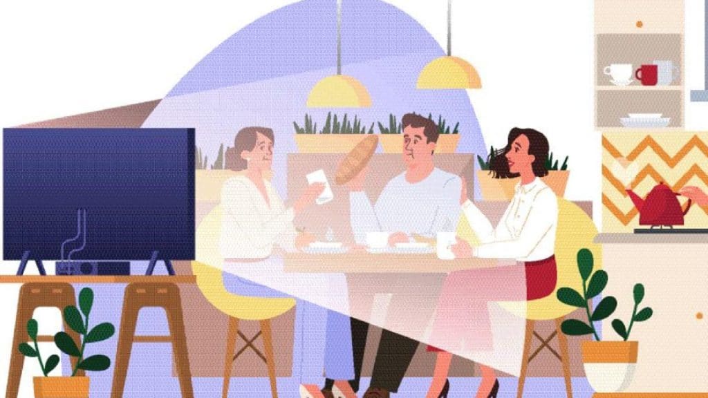 ¿Es saludable comer y ver la tele?