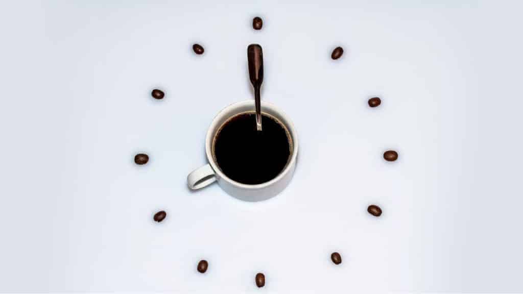 La mejor hora para tomar café
