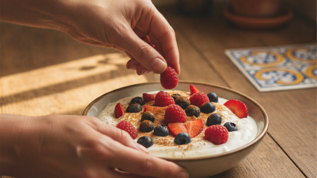 recetas bajas en azucar diabeticos postre yogur