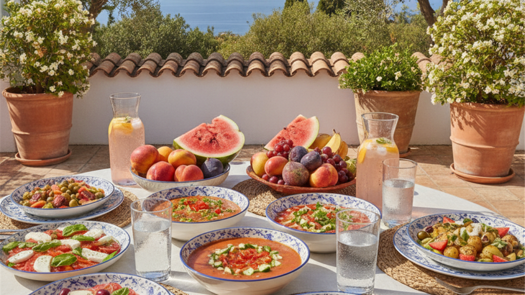 recetas saludables verano mesa mediterranea