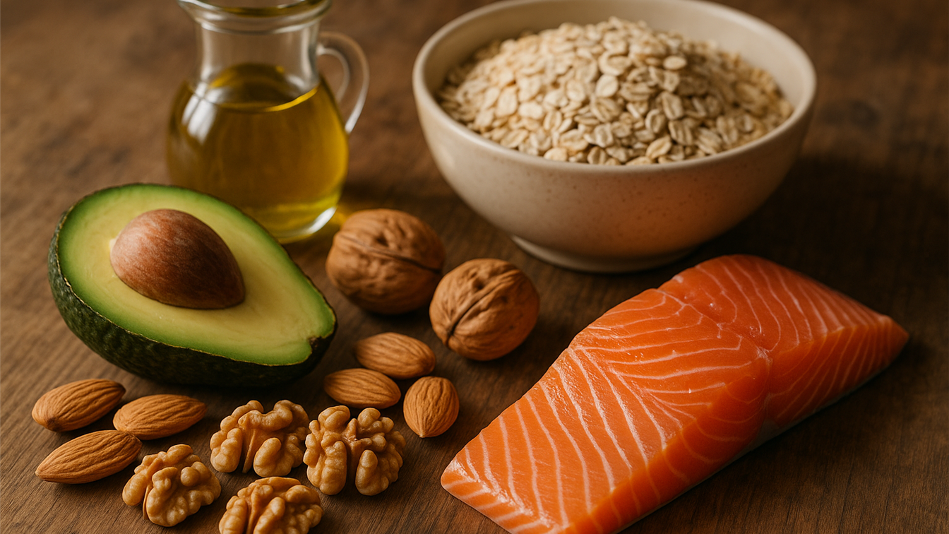 colesterol ldl hdl alimentos aceite oliva frutos secos