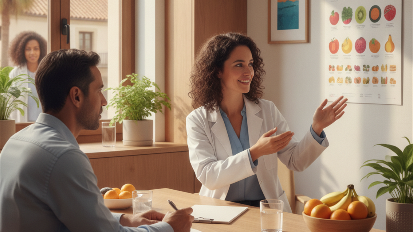 nutricionista consulta dieta saludable espana