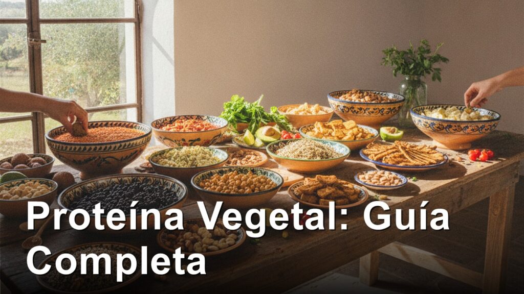 proteina vegetal alimentos variados