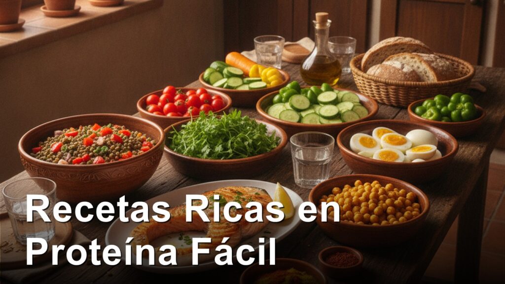 recetas ricas en proteinas plato completo
