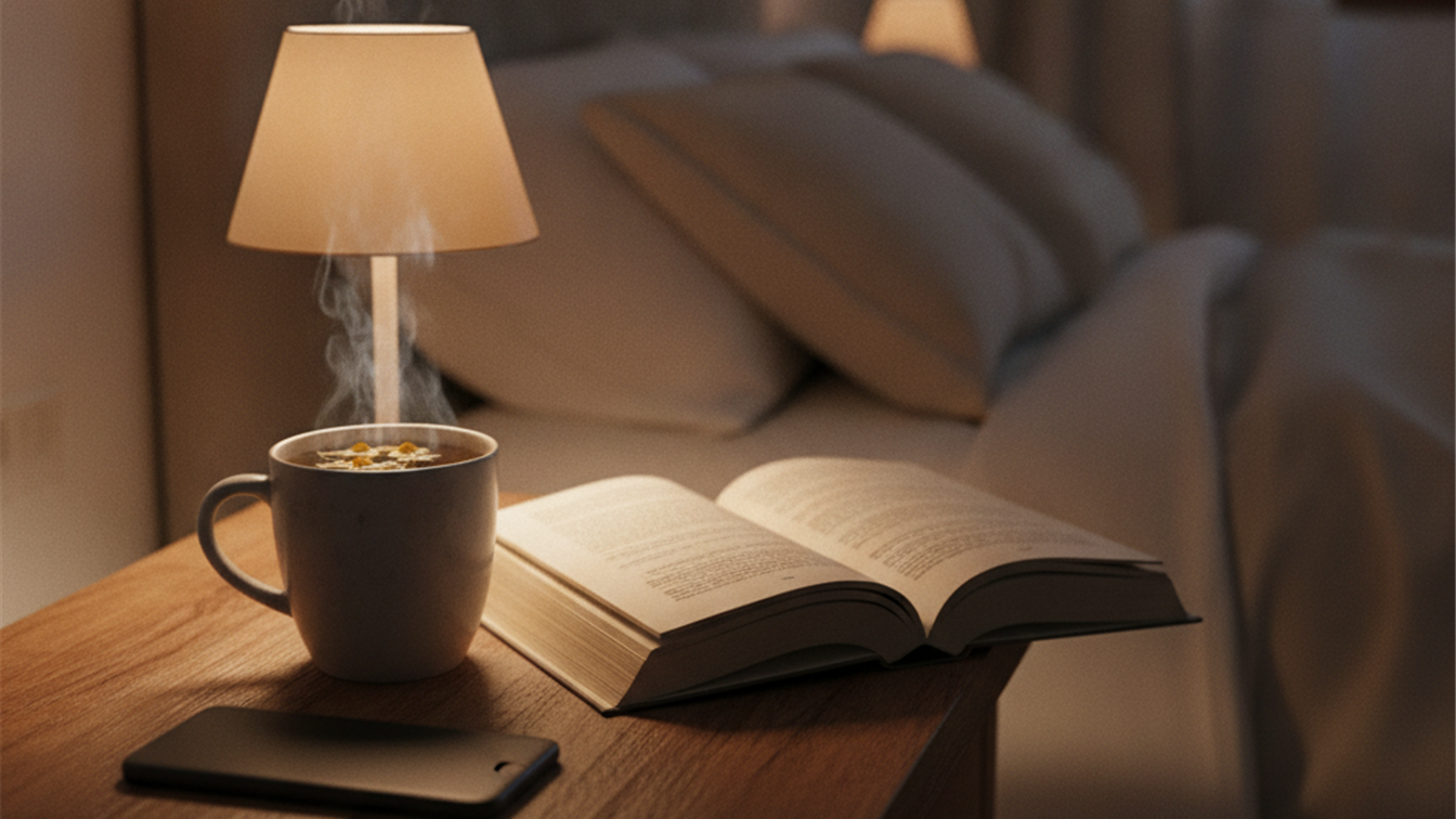mesita de noche habitos saludables para dormir
