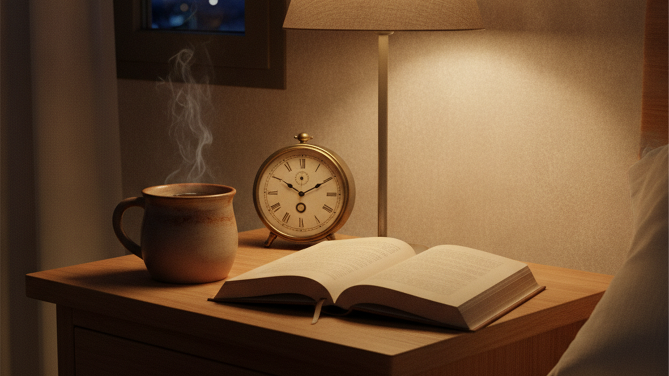 ambiente nocturno para descansar mejor