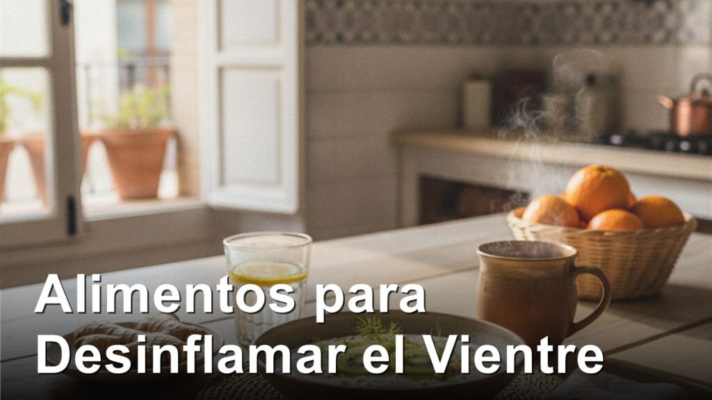 alimentos para reducir la hinchazon abdominal y los gases