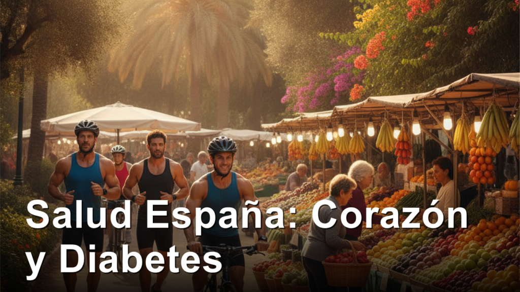 Salud en Espana: ejercicio cardiovascular y vida saludable