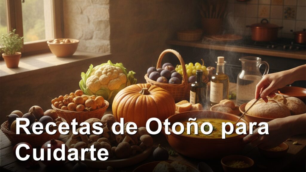 recetas de otono con verduras y frutas de temporada en Espana
