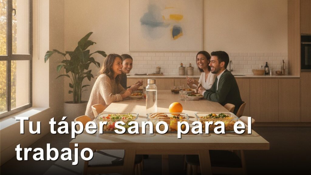 taper saludable para el trabajo compartido en la oficina