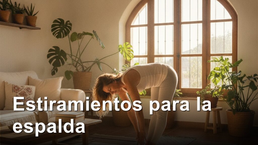 estiramientos para la espalda rutina diaria 1