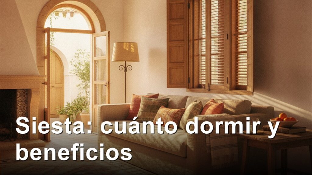 siesta beneficios descanso en el sofa